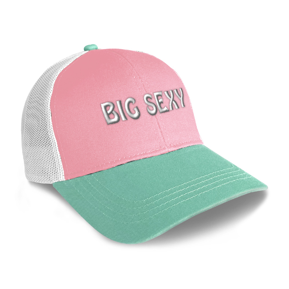 Trucker Hat for Men & Women Big Sexy Cotton Snapback Baseball Cap - Picture 14 of 17